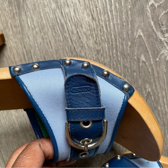 COACH‎ WOODEN HEEL MULES - Picture 6 of 12